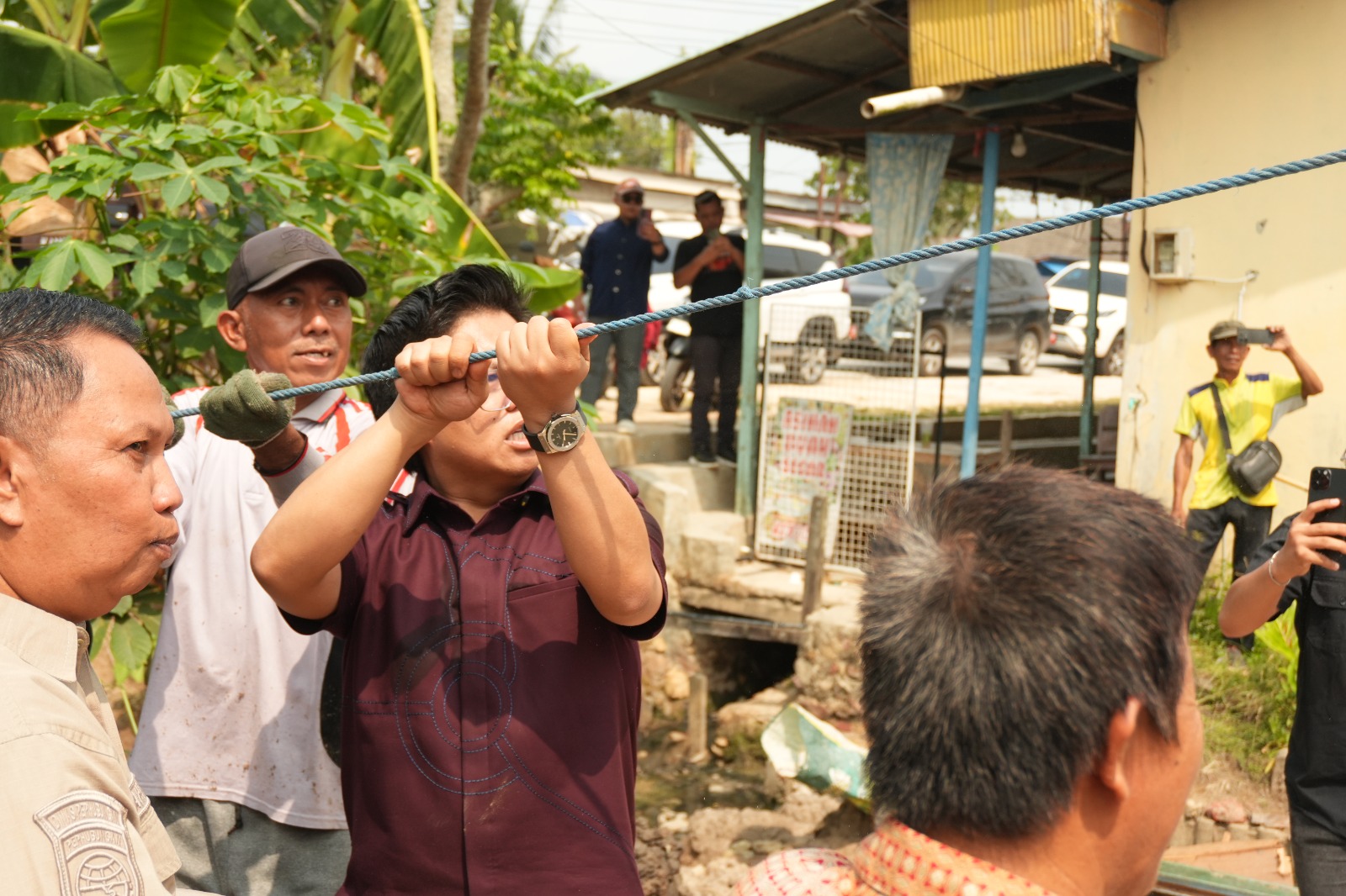 PENINJAUAN RUMAH PENERIMA PROGRAM RUMAH LAYAK HUNI BAZNAS (RLHB)